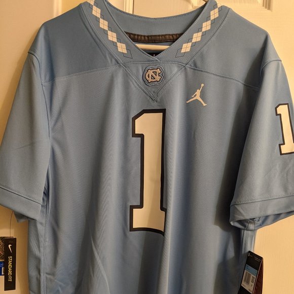 Carolina Tar Heels UNC Football Jersey - Jordan Brand (Size M) - Picture 1 of 3